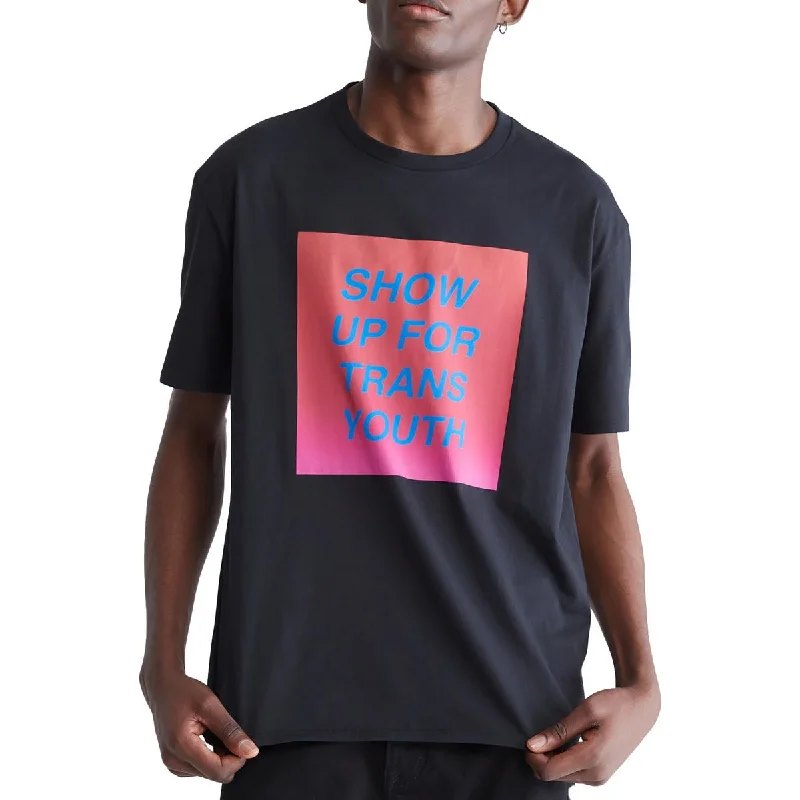 Lowest Price Calvin Klein Mens Cotton Graphic T-Shirt