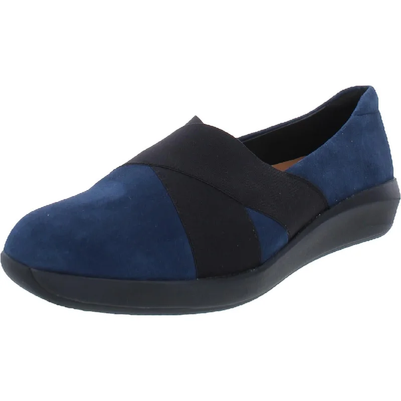 Discount Extravaganza Clarks Womens Tawnia Band Leather Dress Sport Slip-On Sneakers