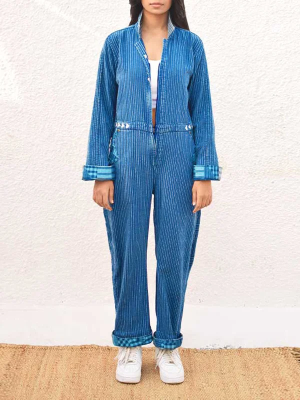 Big Savings Dark Denim Jumpsuit