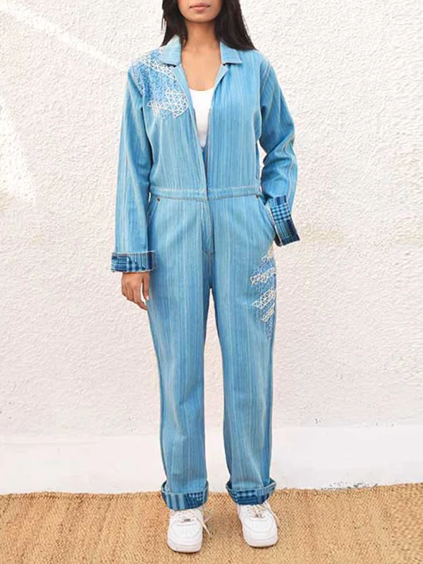 Best Deals Denim Light Jumpsuit