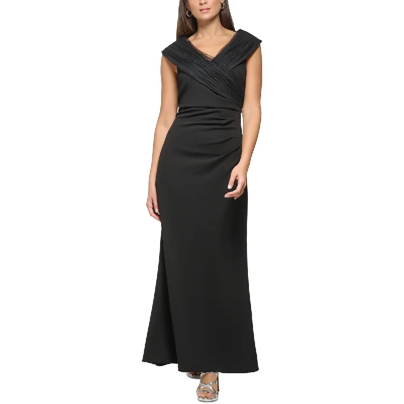 Online Only DKNY Womens Embellished  Evening Dress