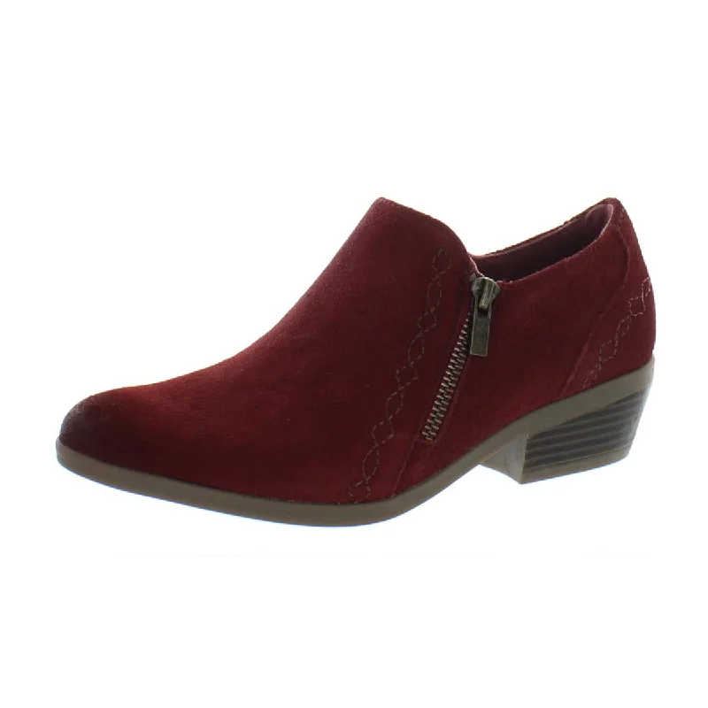 Buy Now Earth Origins Womens Collette Caitlyn Suede Embroidered Booties