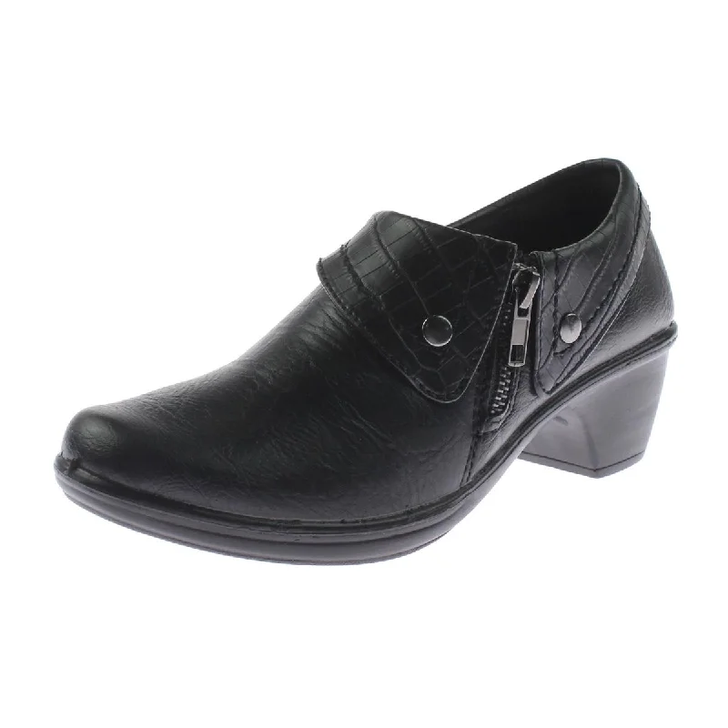 Black/Black Croc