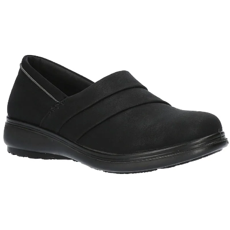 Discount Extravaganza Easy Street Womens Maybell Wedge Comfort Slip-On Sneakers