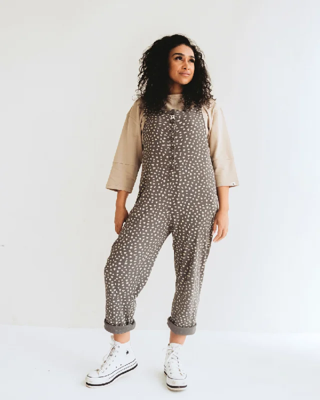Price Break Erin Animal Print Dungarees