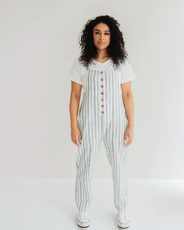 Markdowns Erin Woven Stripe Dungarees