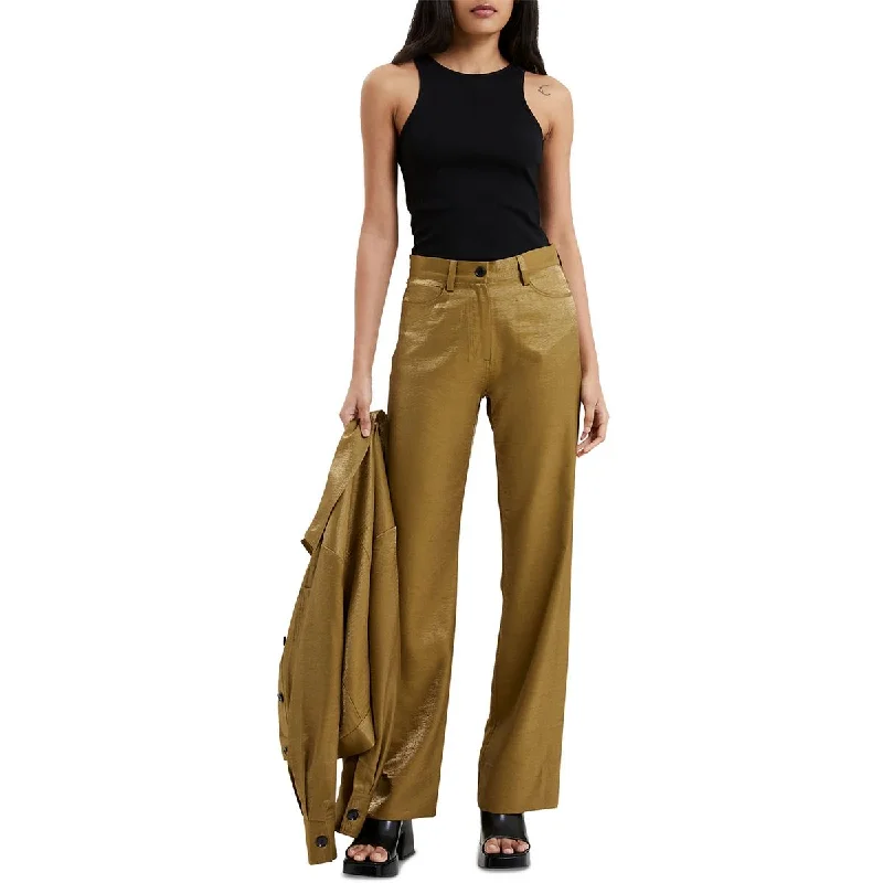 Major Savings French Connection Womens Shimmer Pockets Trouser Pants