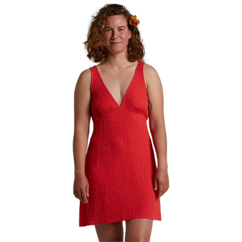 Clearance Sale Womens Kailua Mini Dress - Lava