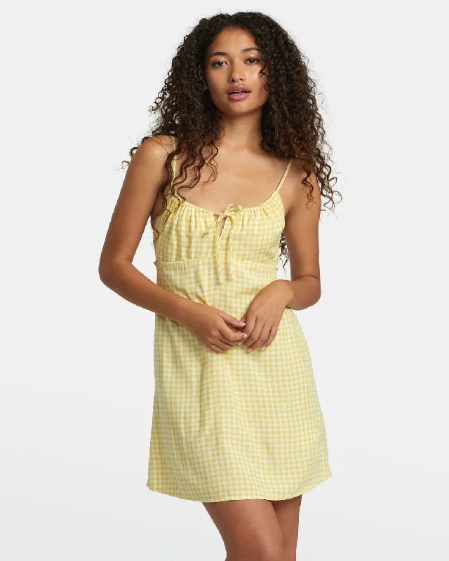 Price Drop Hillside Mini Dress - Golden