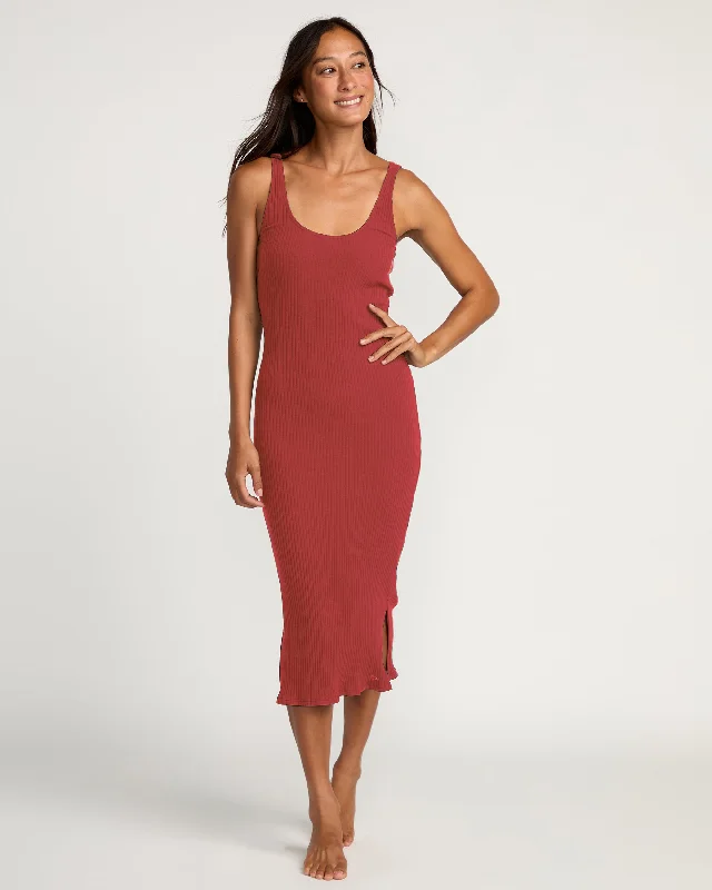 Members Only Womens Holo Holo Dress - Lava