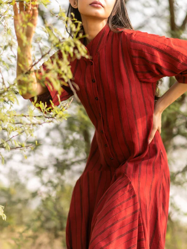 New Deals Inverted U Jumpsuit Maroon