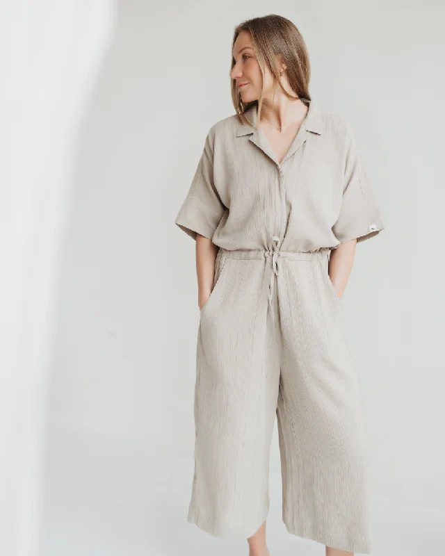 Anniversary Sale Iris Herb Gauze Dungarees