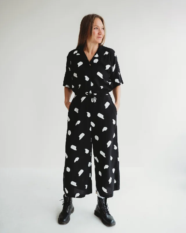 Online Only Iris Blizzard Print Jumpsuit