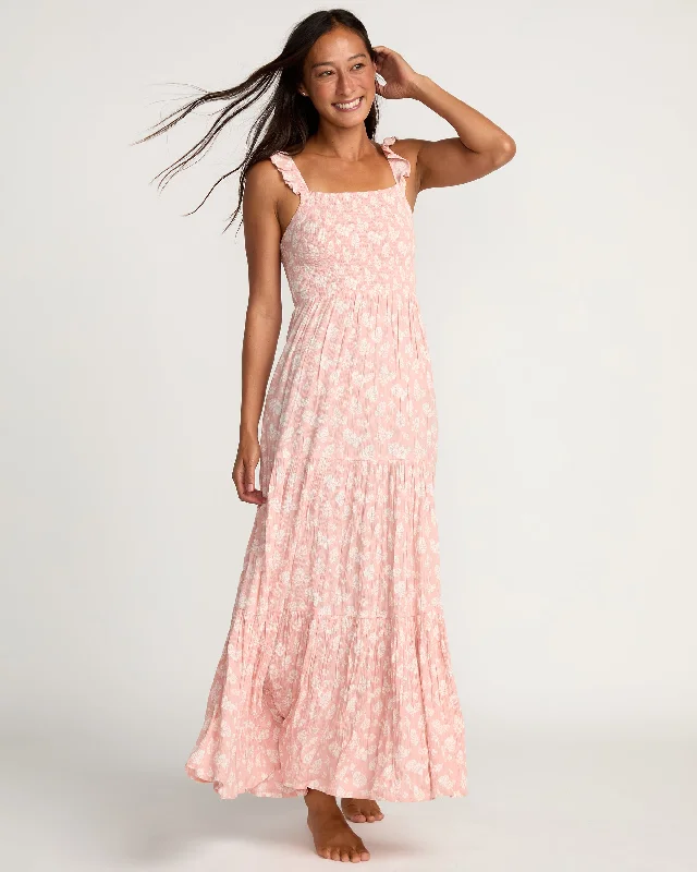 Year-End Clearance Womens Island Market Maxi Dress - Royal Hawaiian