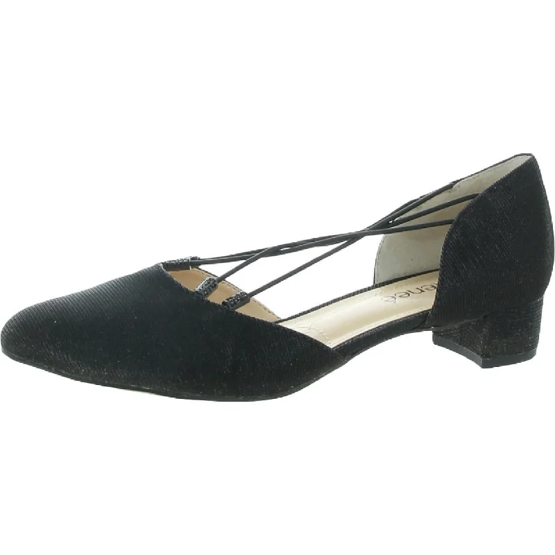 Special Price J. Renee Womens Charolette Flats Strappy D'Orsay Heels