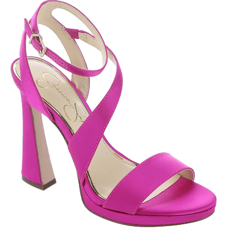 Major Savings Jessica Simpson Womens Friso  Buckle Ankle Strap Pumps