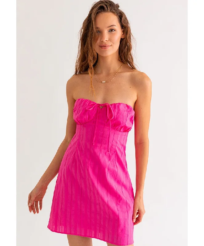 Discount Mania Cali Dream Strapless Dress