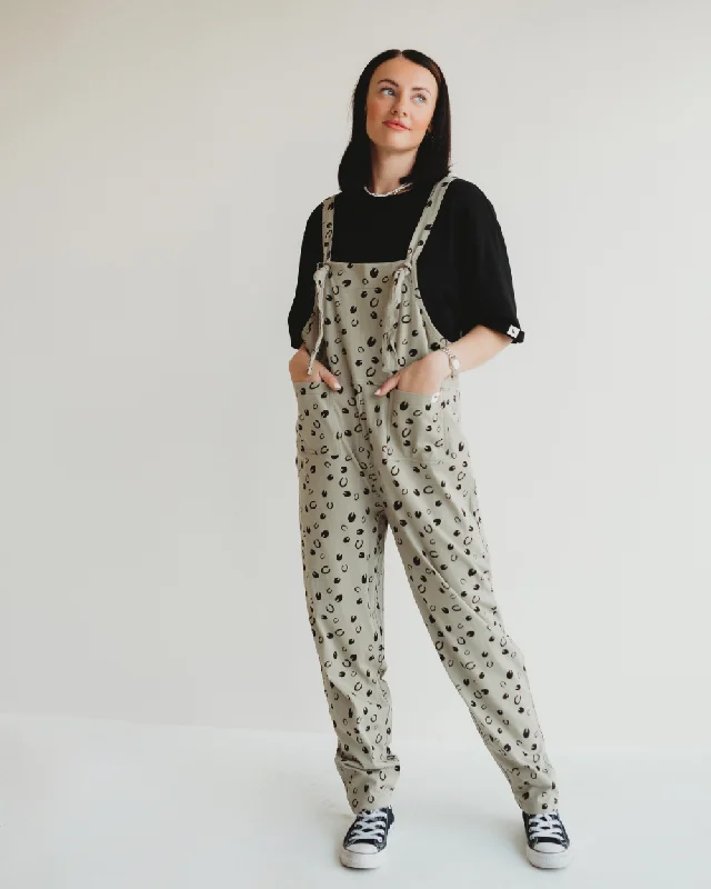 Inventory Reduction Lila Clip Clop Print Dungarees