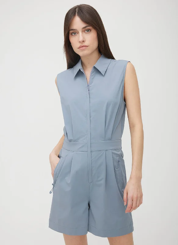 Price Slash Madison Sleeveless Short Jumpsuit