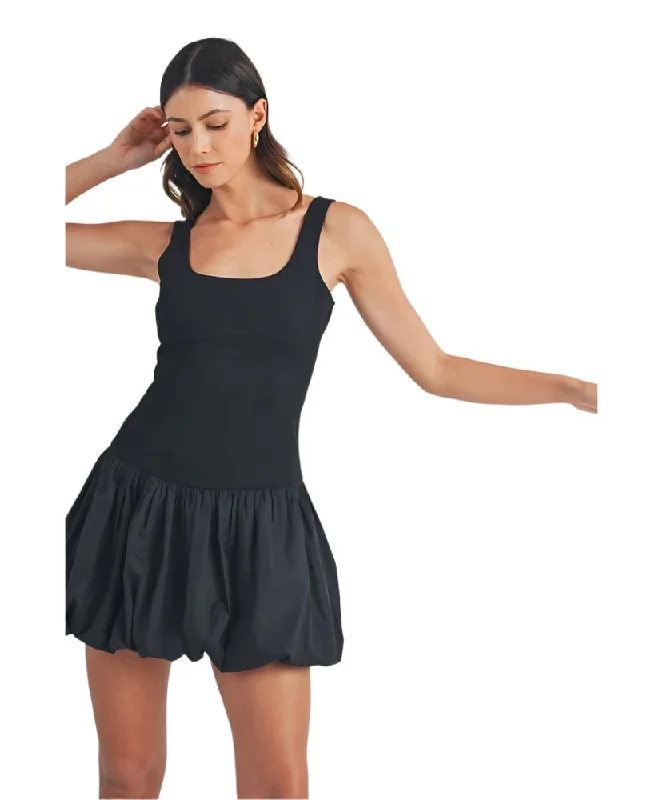 Midnight Madness Bestie Bubble Dress