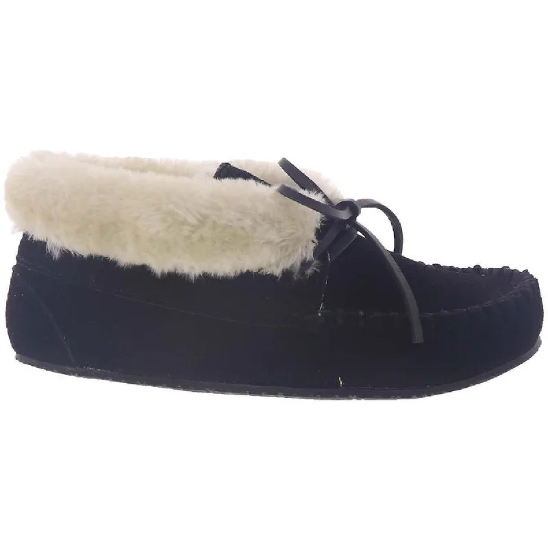 Instant Discount Minnetonka Womens Cabin Bootie Leather Ankle Moccasin Boots
