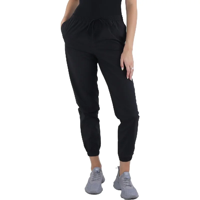 Final Markdown Natori Womens Poplin Mid-Rise Jogger Pants