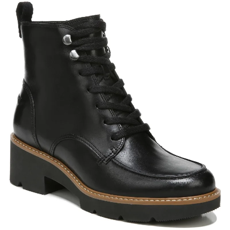 Huge Discounts Naturalizer Womens Dara Zipper Combat Ankle Boots