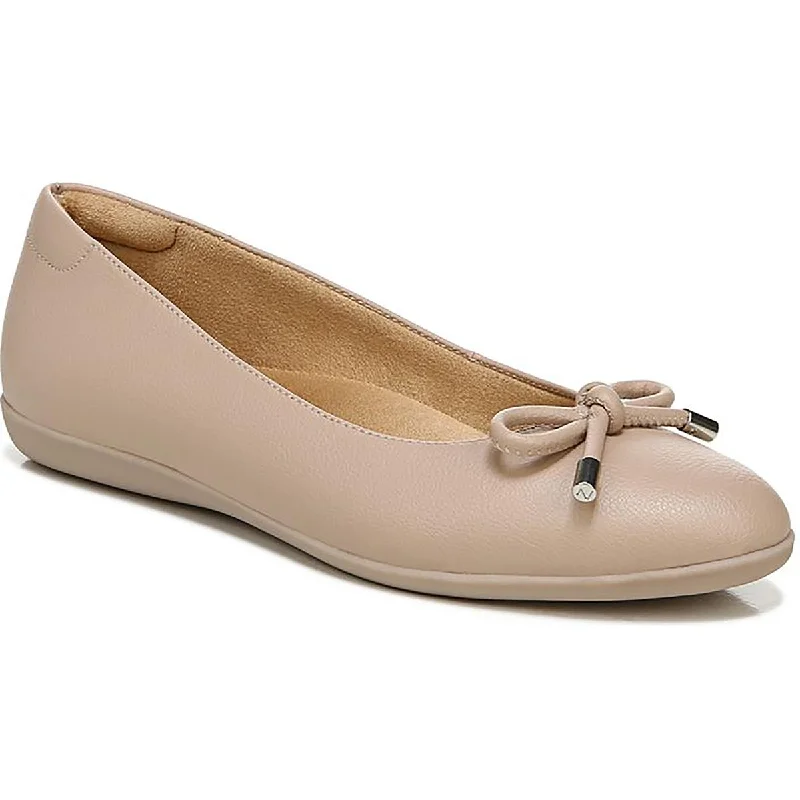 Super Sale Naturalizer Womens Vivienne Bow Comfort Insole Slip On Ballet Flats