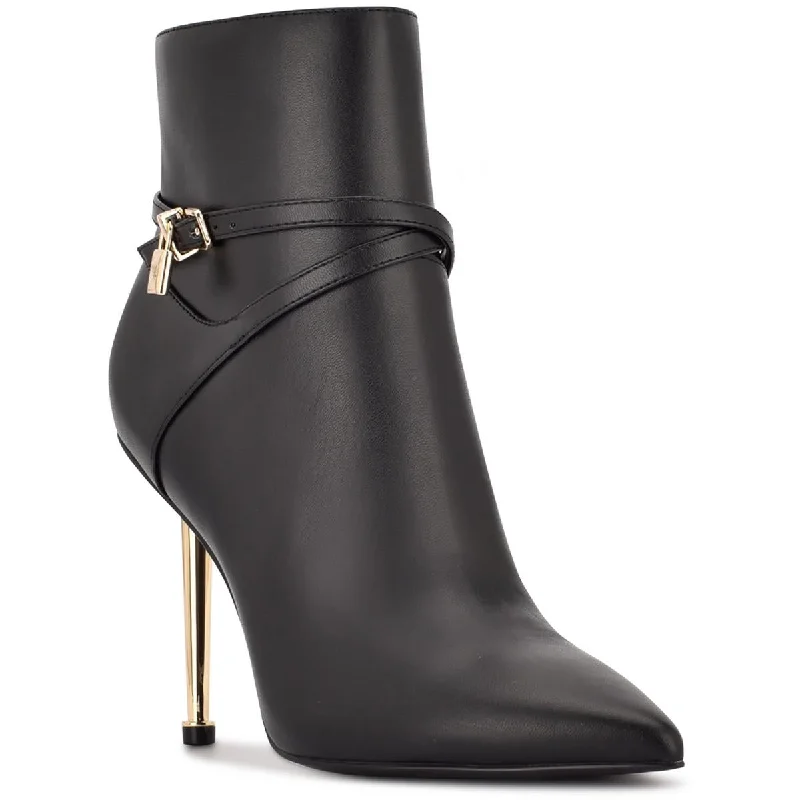 Special Discount Nine West Womens Faux Leather Booties