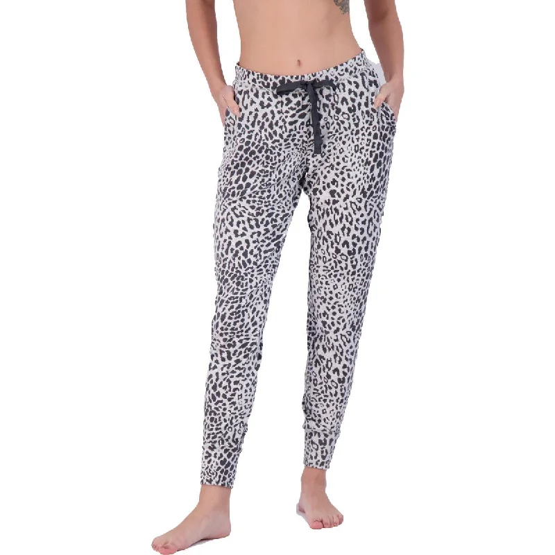 Clearance Items PJ Couture Whisper Women's Printed Loungewear Jogger Pants