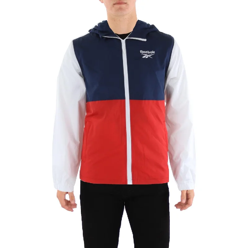 Get It Before It’s Gone Reebok Mens Outdoor Athletic Windbreaker Jacket