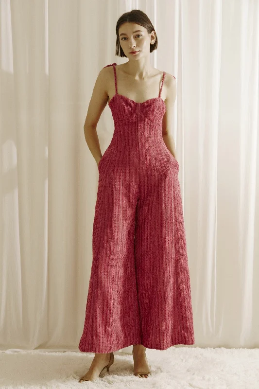 Shop and Save Savanna Striped Jumpsuit