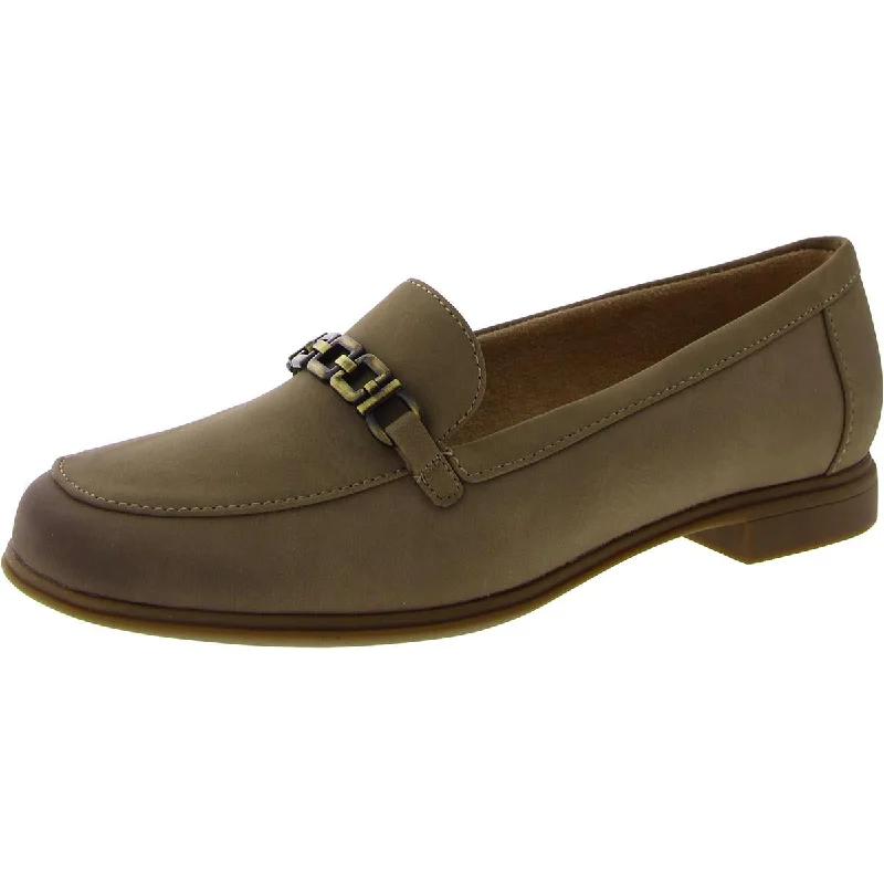 Blowout Deals SOUL Naturalizer Womens Faux Leather Slip On Loafers