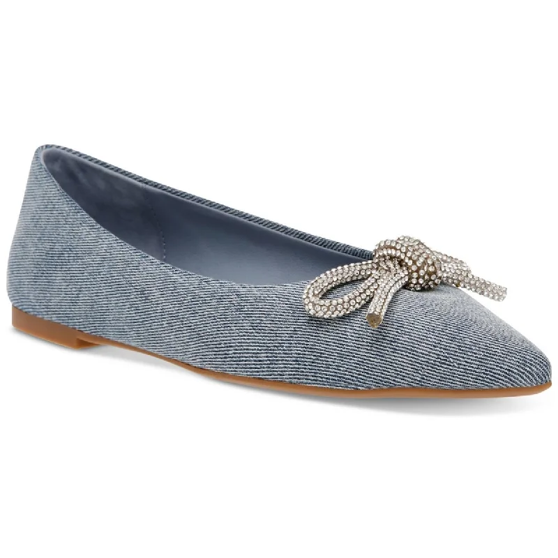 Mega Deal Steve Madden Womens Elina Embellished Ballet Flats
