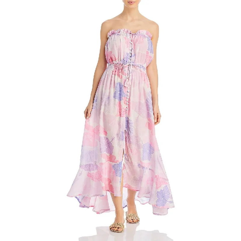The Best Prices Tiare Hawaii Womens Printed Strapless Cover-Up