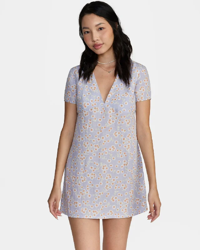 Anniversary Sale Veda Mini Dress - Cosmic Sky