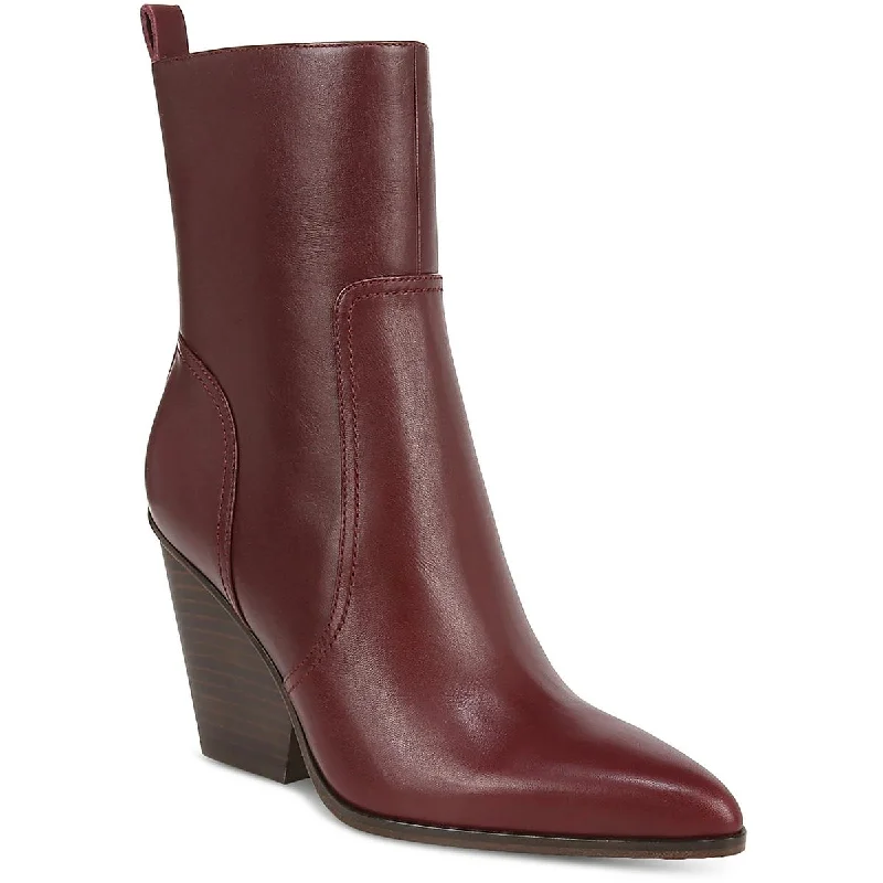 Merlot Red Leather