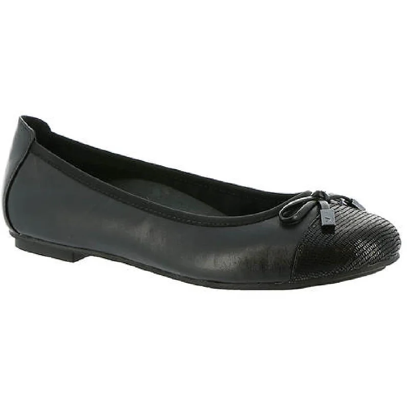 Deal Explosion Vionic Womens Minna Leather Ballet Flats